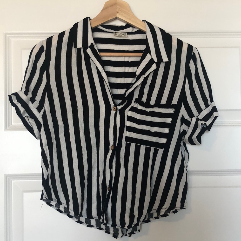Intimately free people flowy striped top